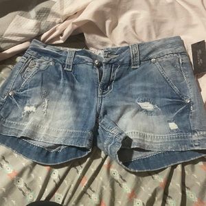 miss me blue jean shorts